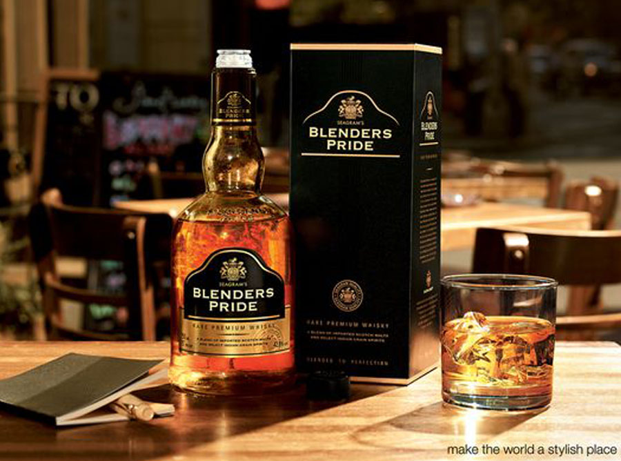 Blender's Pride whisky brand in india
