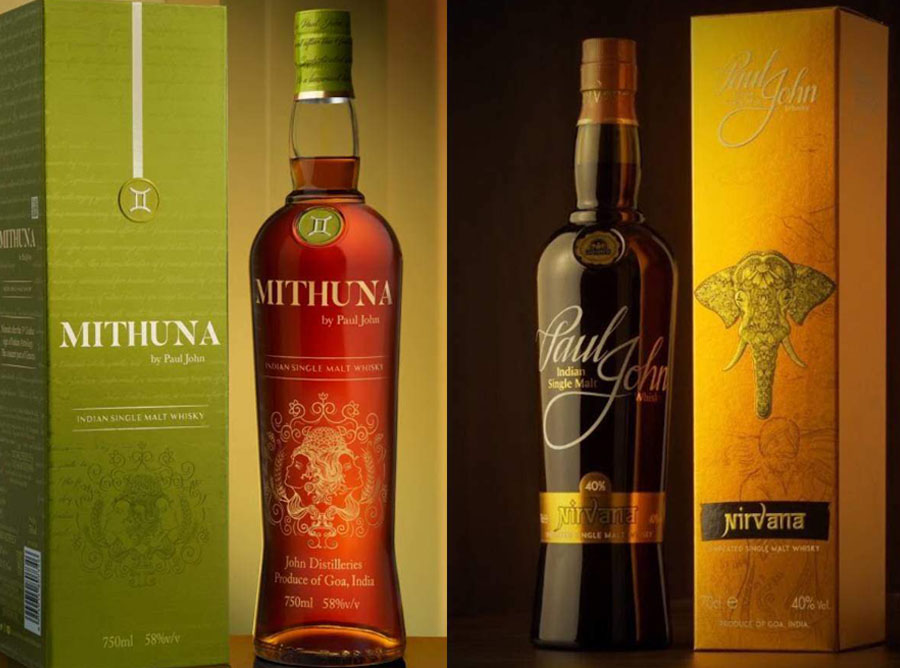 Paul John Mithuna whisky brand in india